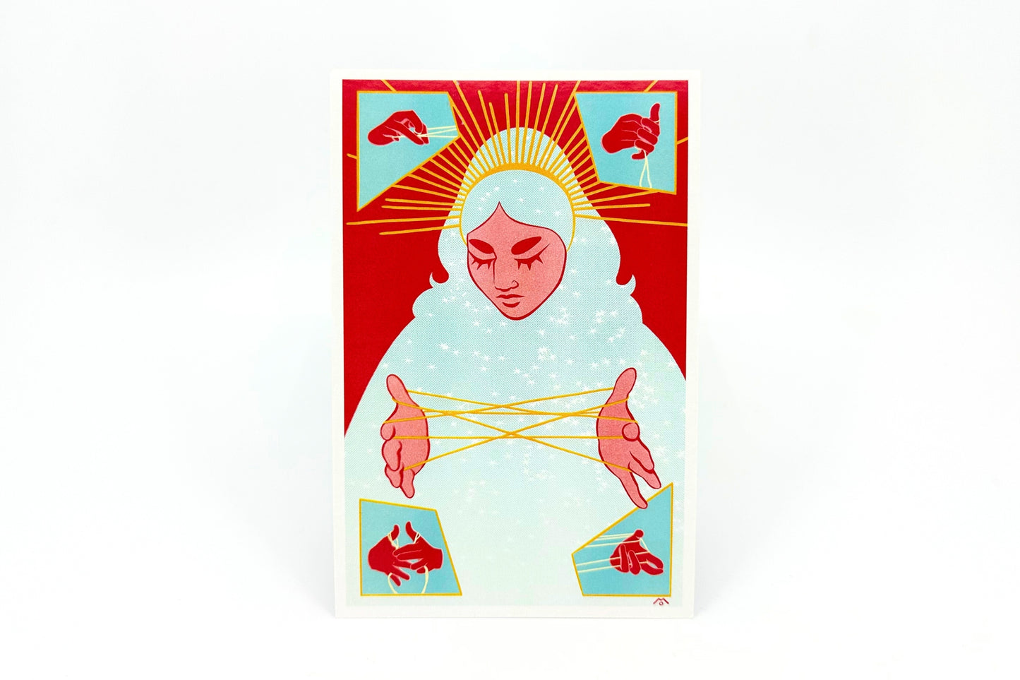 CAT'S CRADLE // POSTCARD PRINT