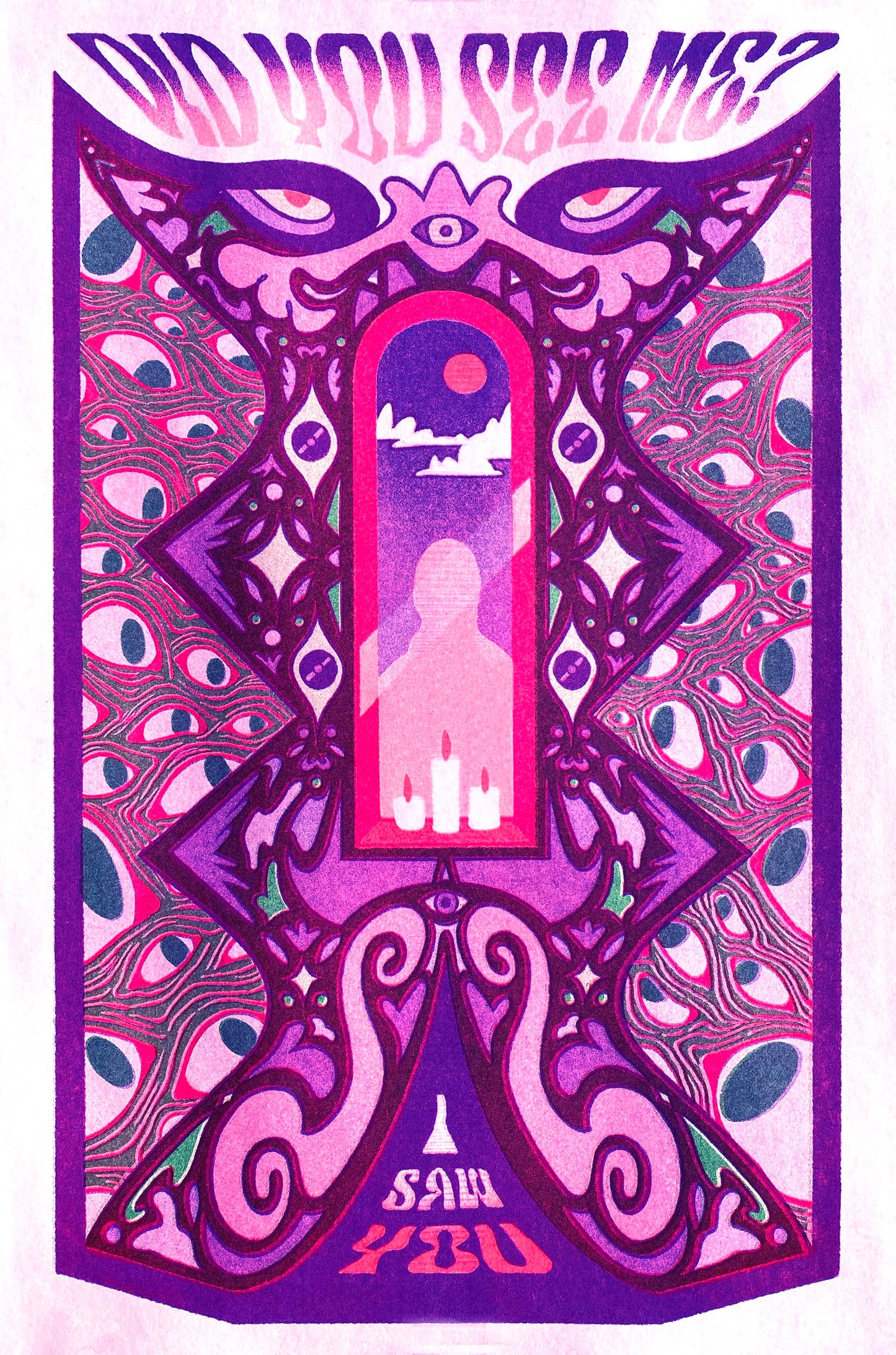 Did You See Me? // Digital Print