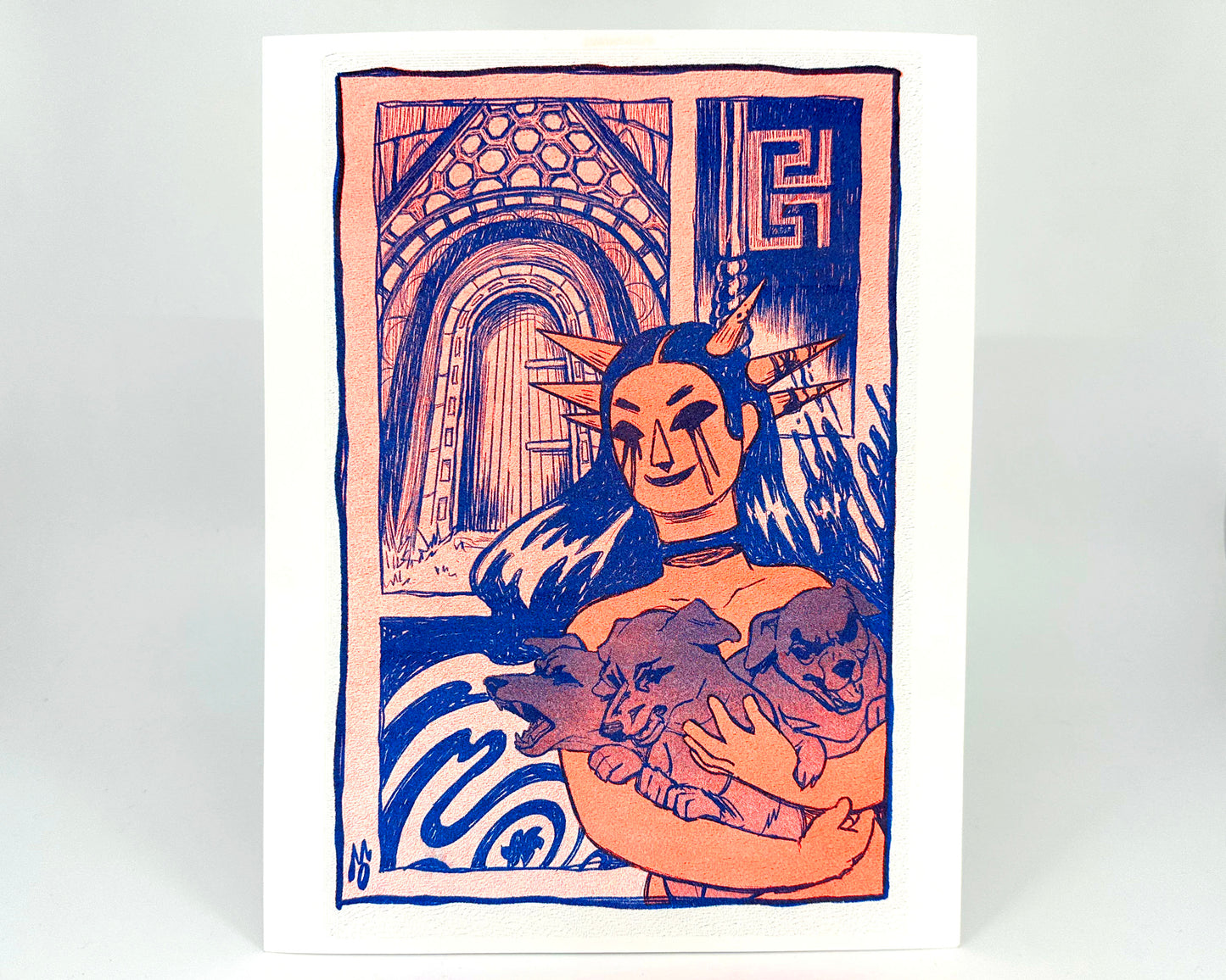 Hekate // Risograph Print