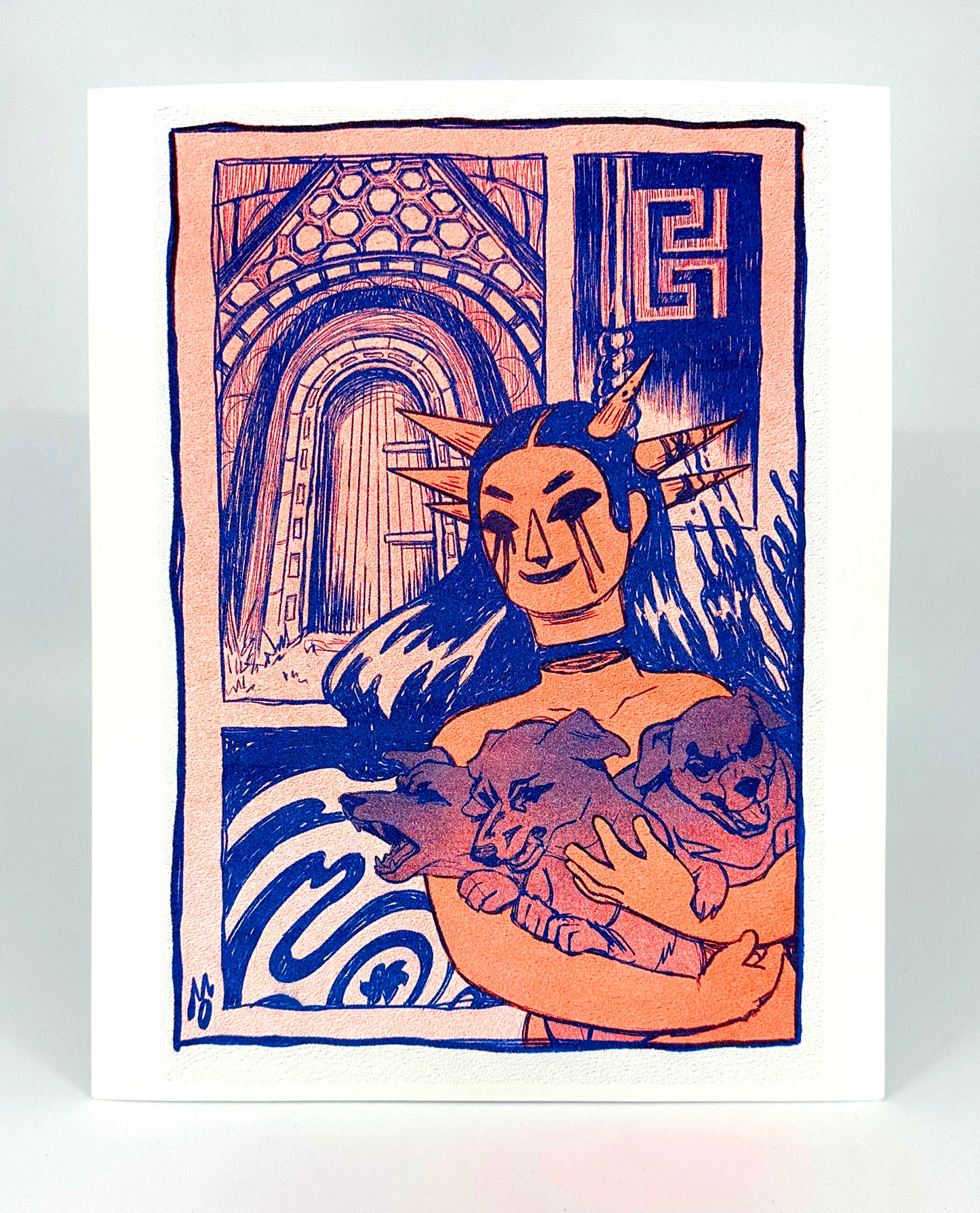 Hekate // Risograph Print