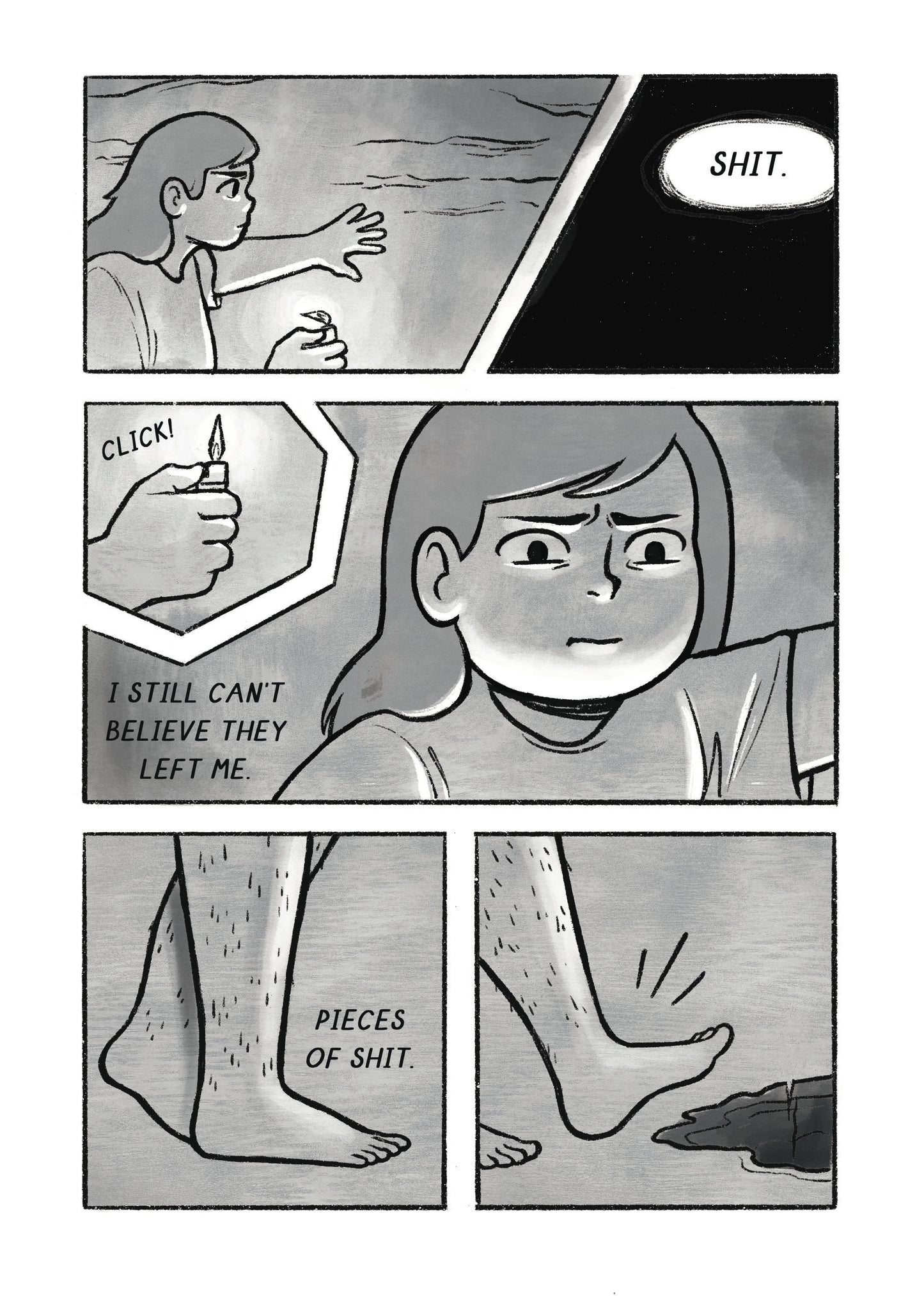 In the Eyes of the Shadow Comic