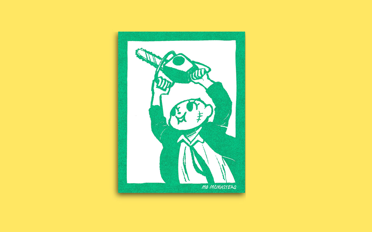Chainsaw Friend Horror Kewpie // Sticker