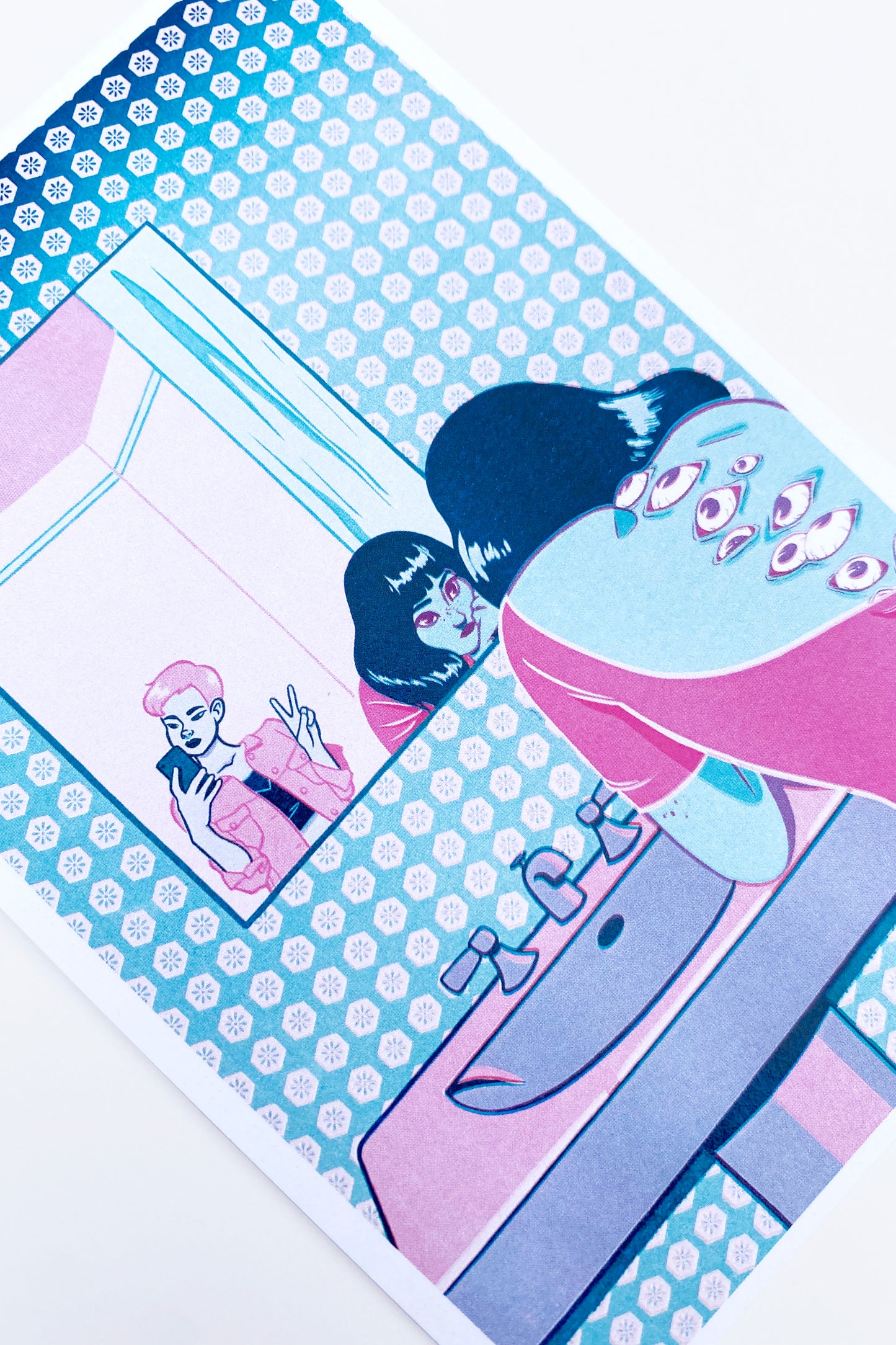 Eyes Postcard Print