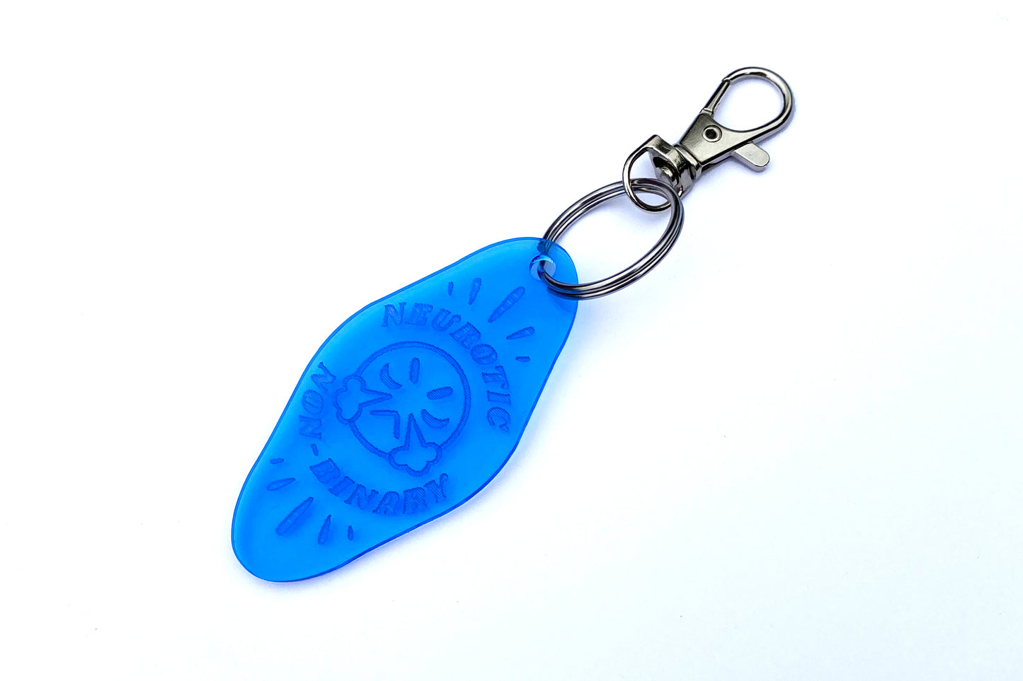 Neurotic Non-binary Keychain