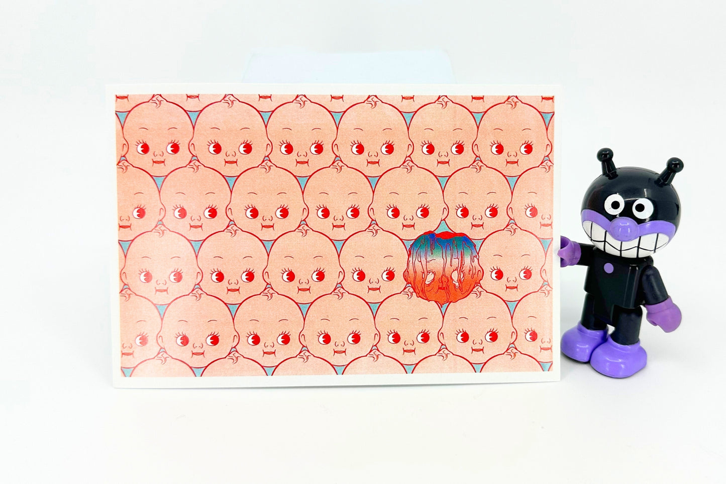 MELTING KEWPIE // POSTCARD PRINT