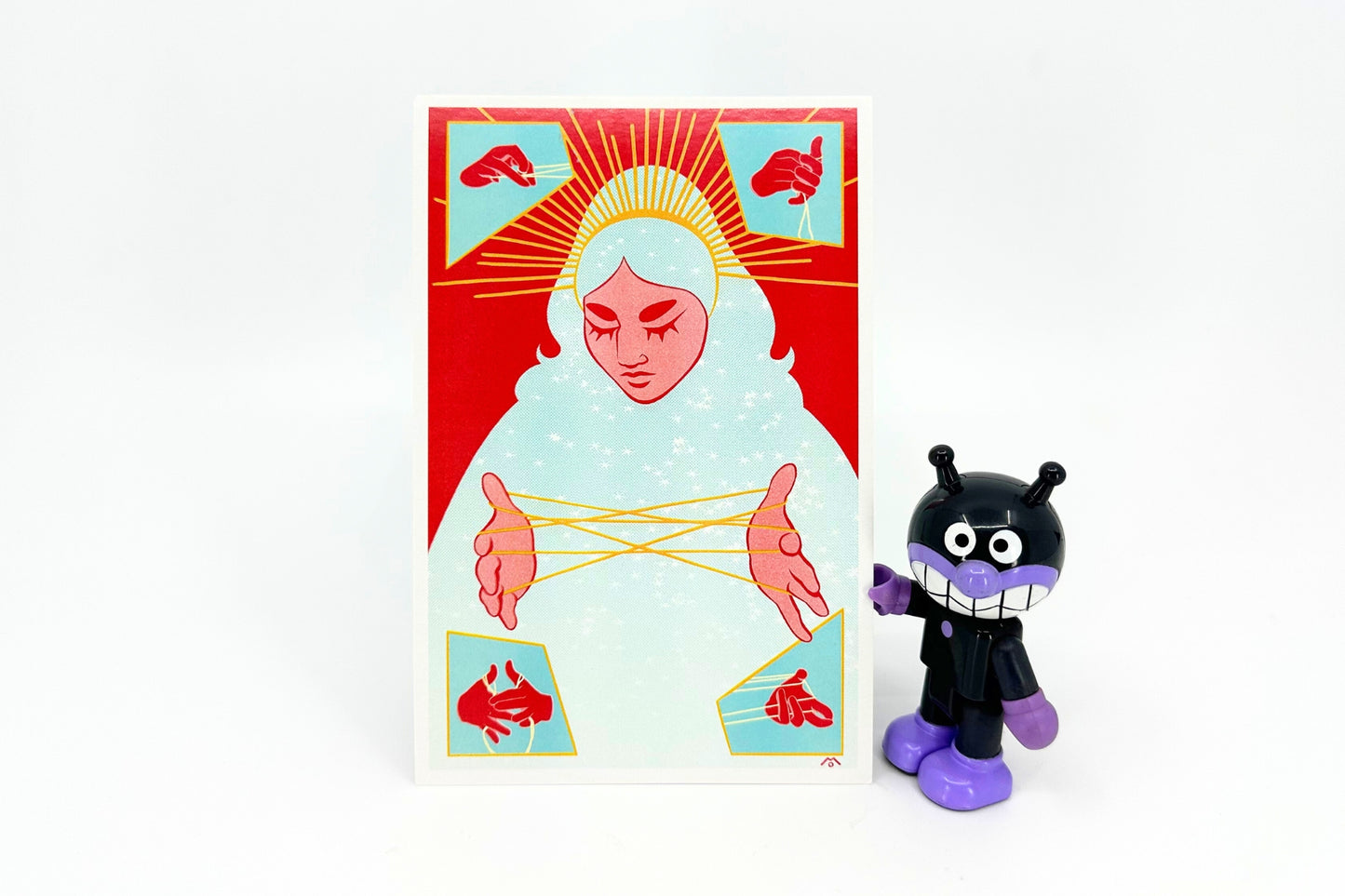 CAT'S CRADLE // POSTCARD PRINT