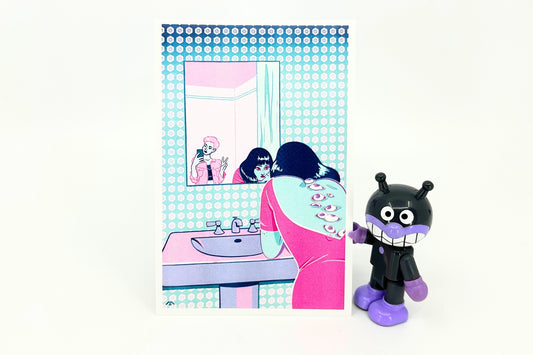 MIRROR EYES // POSTCARD PRINT