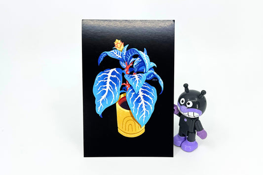 ZEBRA PLANT // POSTCARD PRINT