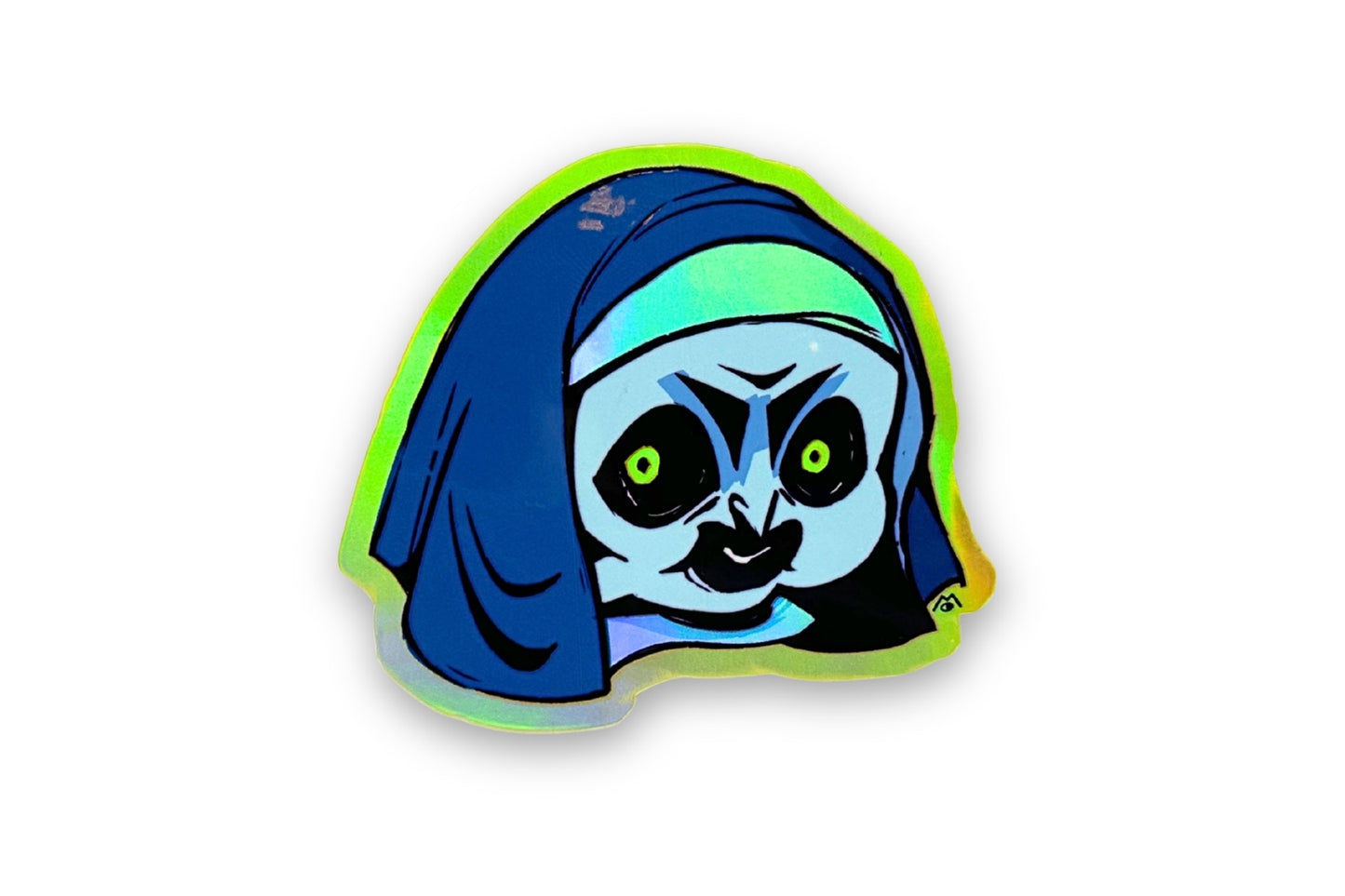 DEMON NUN KEWPIE // STICKER