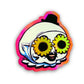 ARTSY CLOWN KEWPIE // STICKER