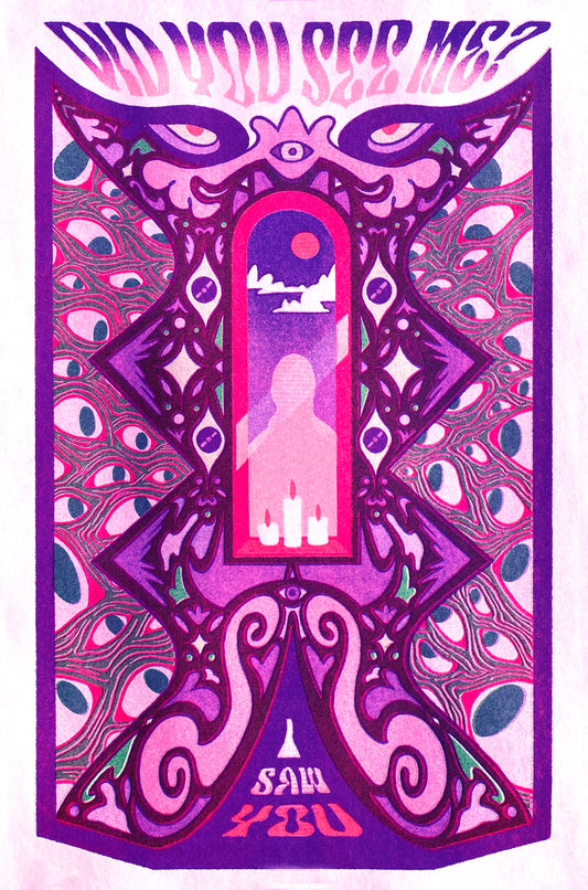 Did You See Me? // Digital Print