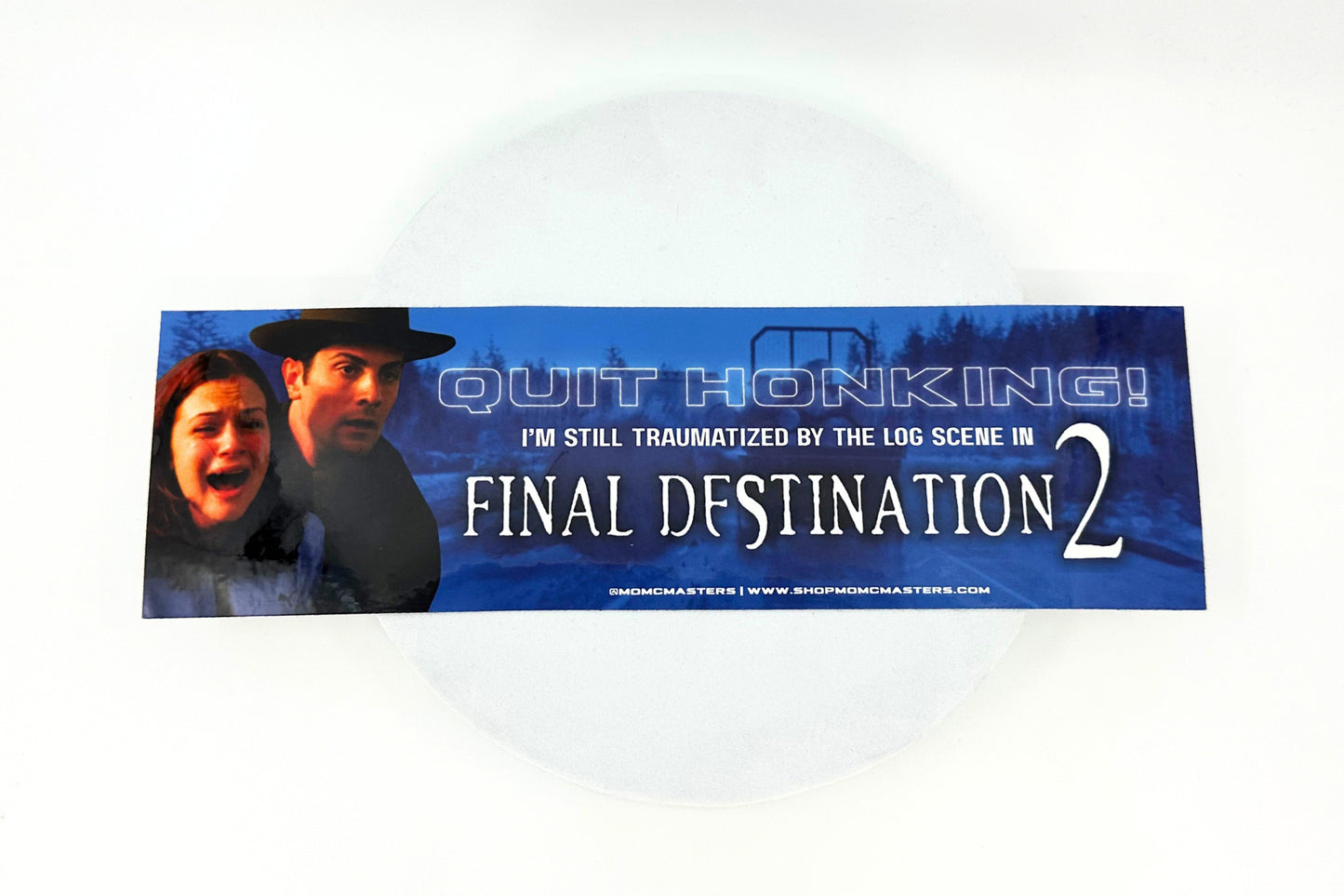 FINAL DESTINATION 2 // BUMPER STICKER
