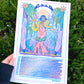 2025 Moon Calendar // Risograph Print