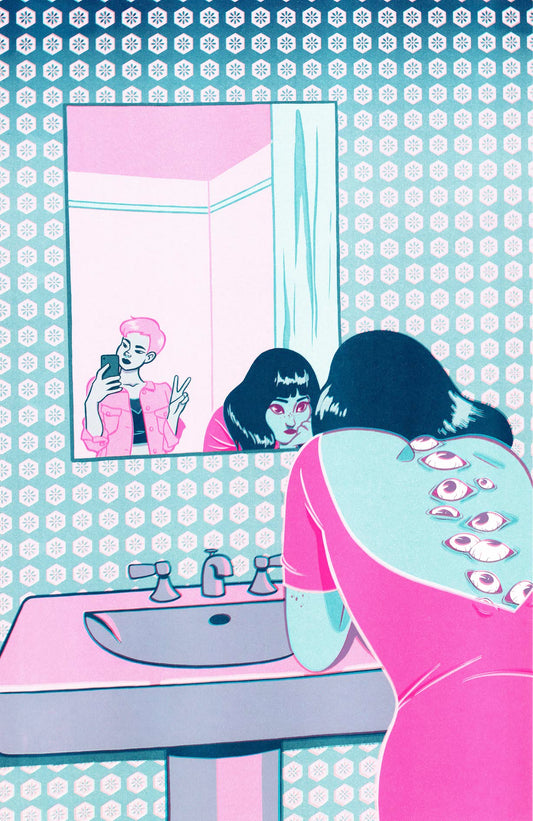 Mirror Eyes // Digital Print