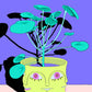 Grinning Pilea // Digital Print