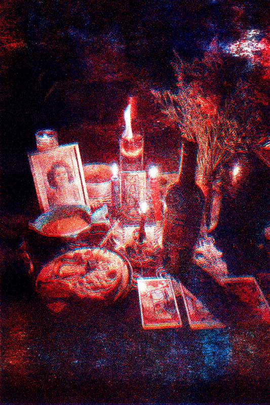 Altar // Risograph Postcard Print