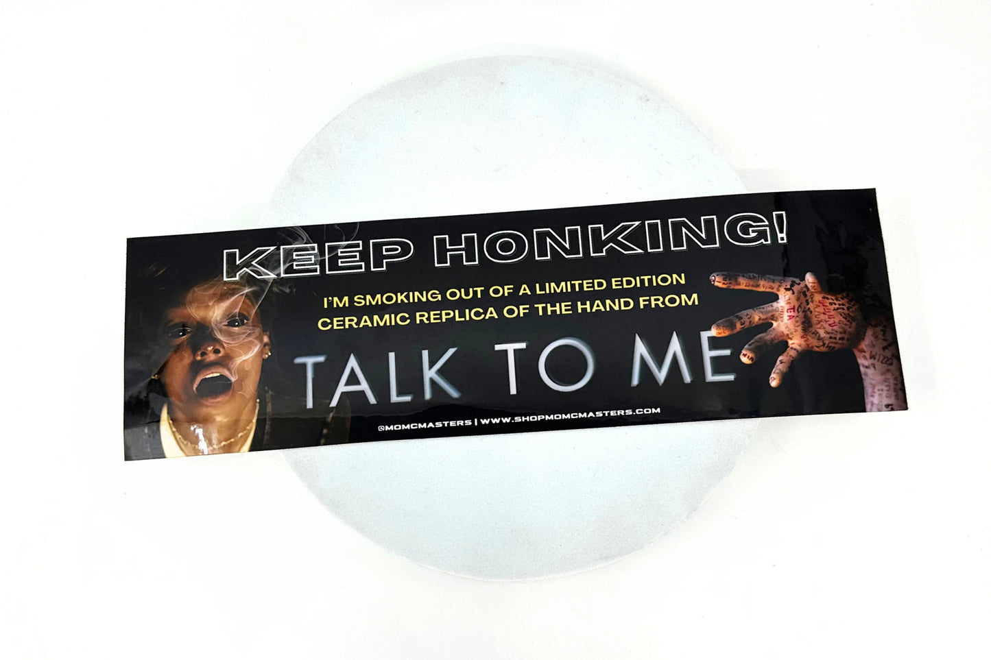 TALK 2 ME // BUMPER STICKER