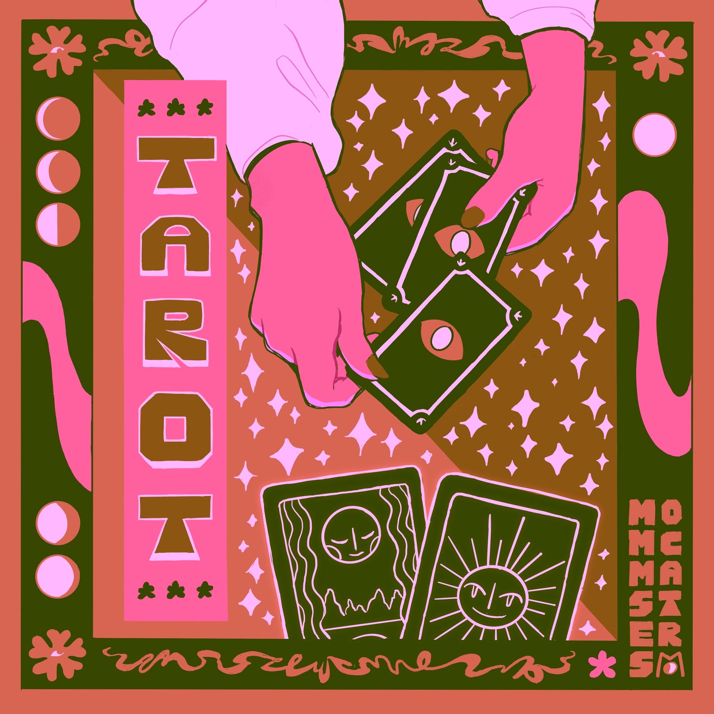 Tarot 10" x 10" Print