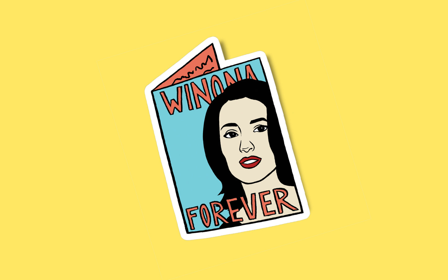 Winona Forever Magazine Sticker