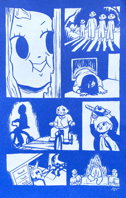 Horror Kewpie Comic // Risograph Print
