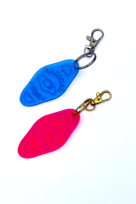 Radical Egg Keychain